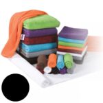 Ručnik 100% pamuk 30 x 50cm crni