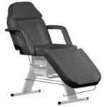 Kozmetički ležaj sa držačem role papira crna