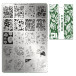 Pločica za pečatiranje 10 Florality