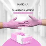 Rukavice NITRIL S, Roze 100 kom - Slika 2